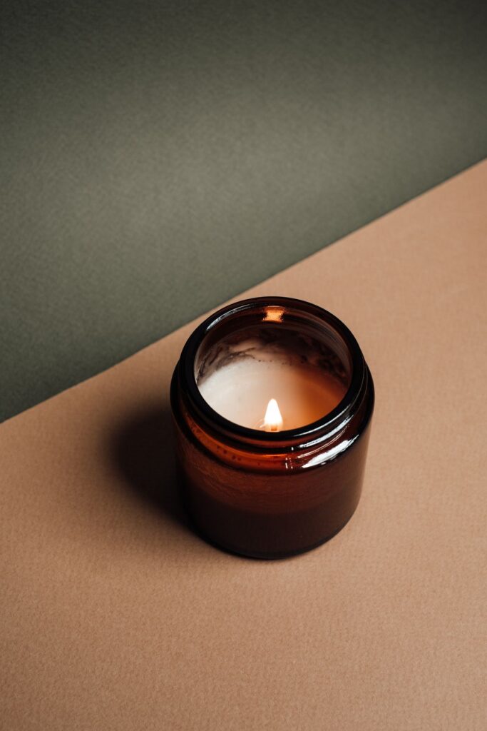 Quiet Night Candle (Demo) — illustrative stock photograph